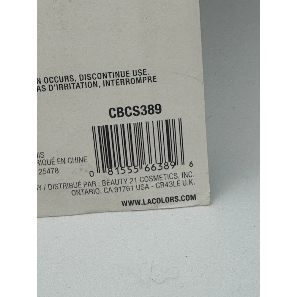 L.A. COLORS CONCEAL CORRECT CONCEALER BLURS BRIGHTENS SKIN, #CBCS389 YELLOW